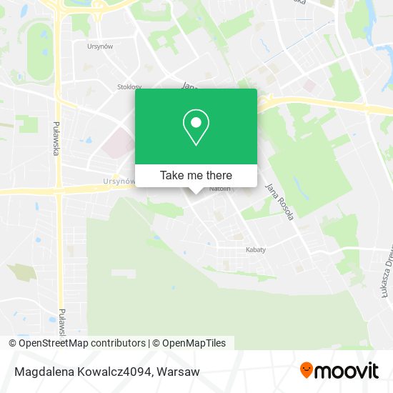 Magdalena Kowalcz4094 map