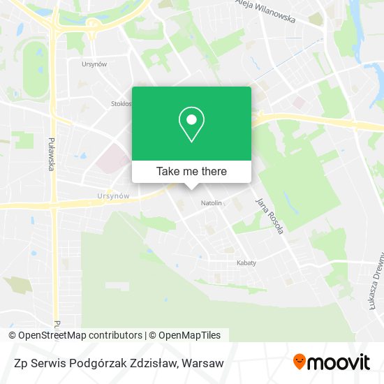 Zp Serwis Podgórzak Zdzisław map