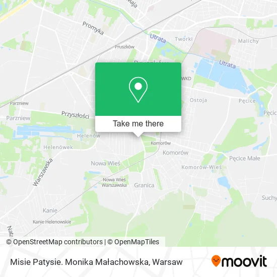 Misie Patysie. Monika Małachowska map
