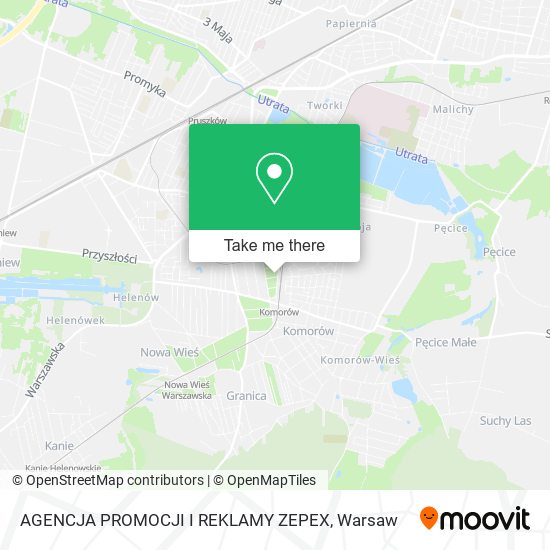 AGENCJA PROMOCJI I REKLAMY ZEPEX map