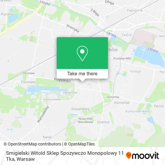 Smigielski Witold Sklep Spozywczo Monopolowy 11 Tka map