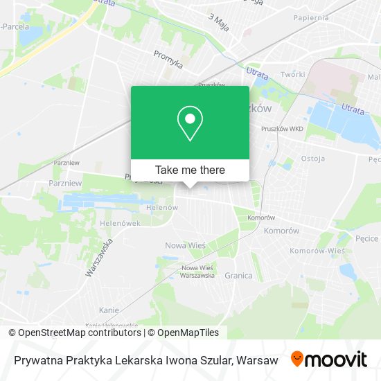 Prywatna Praktyka Lekarska Iwona Szular map