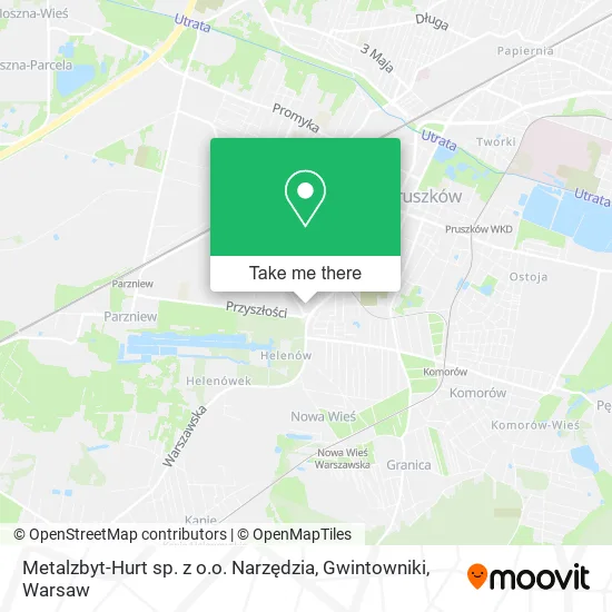 Metalzbyt-Hurt sp. z o.o. Narzędzia, Gwintowniki map