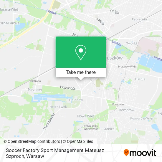 Карта Soccer Factory Sport Management Mateusz Szproch