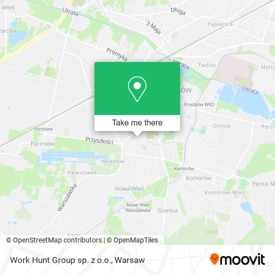 Work Hunt Group sp. z o.o. map