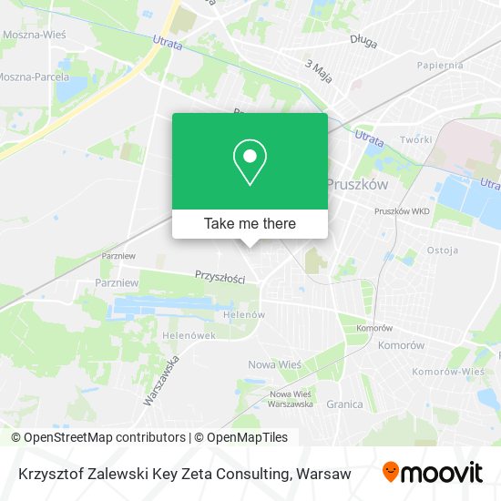 Карта Krzysztof Zalewski Key Zeta Consulting