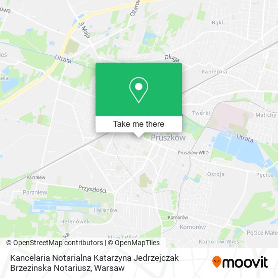 Kancelaria Notarialna Katarzyna Jedrzejczak Brzezinska Notariusz map