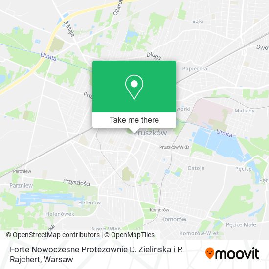 Forte Nowoczesne Protezownie D. Zielińska i P. Rajchert map