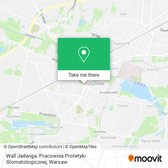 Карта Wall Jadwiga. Pracownia Protetyki Stomatologicznej