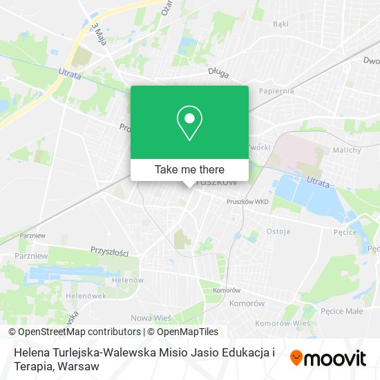 Helena Turlejska-Walewska Misio Jasio Edukacja i Terapia map