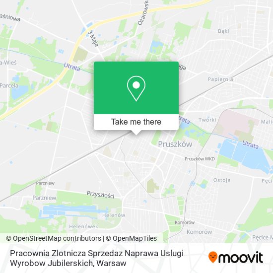 Pracownia Zlotnicza Sprzedaz Naprawa Uslugi Wyrobow Jubilerskich map