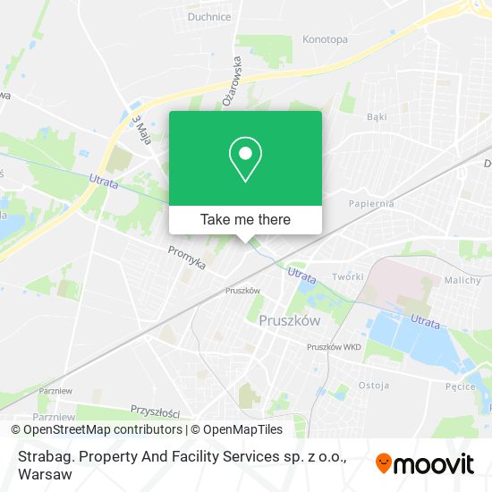 Strabag. Property And Facility Services sp. z o.o. map