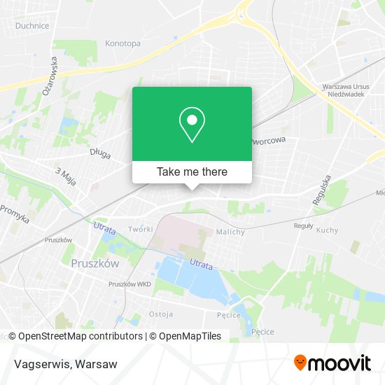 Vagserwis map