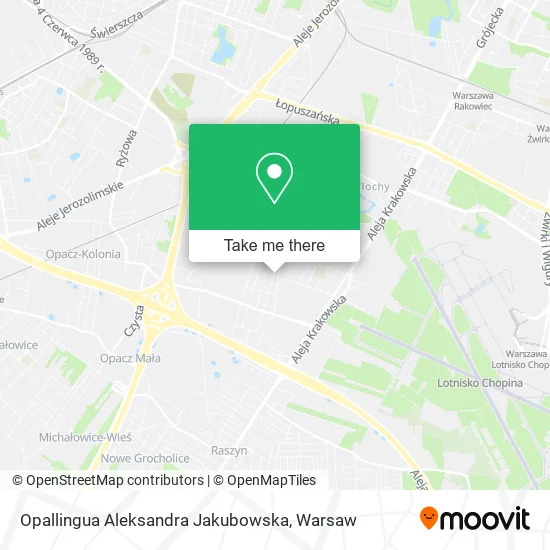 Карта Opallingua Aleksandra Jakubowska
