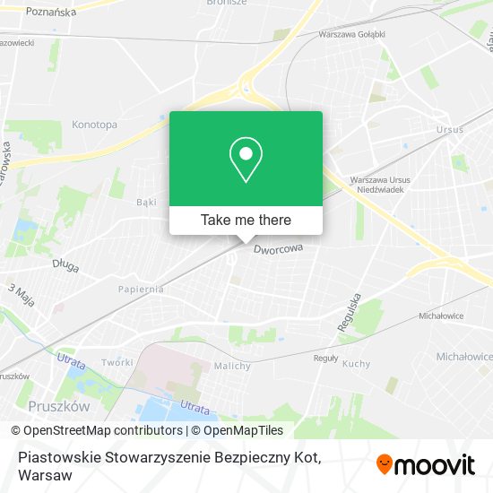 Piastowskie Stowarzyszenie Bezpieczny Kot map