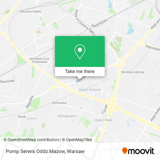 Pomp Serwis Oddz.Mazow map