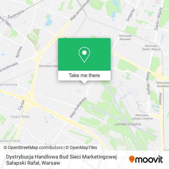 Dystrybucja Handlowa Bud Sieci Marketingowej Sałapski Rafał map