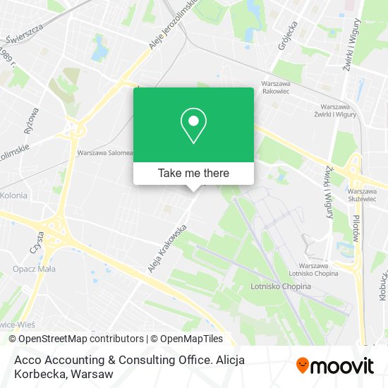 Acco Accounting & Consulting Office. Alicja Korbecka map