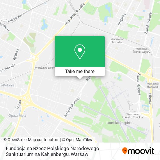 Fundacja na Rzecz Polskiego Narodowego Sanktuarium na Kahlenbergu map