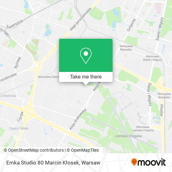 Emka Studio 80 Marcin Kłosek map