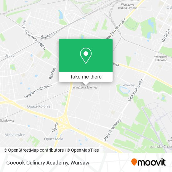 Gocook Culinary Academy map