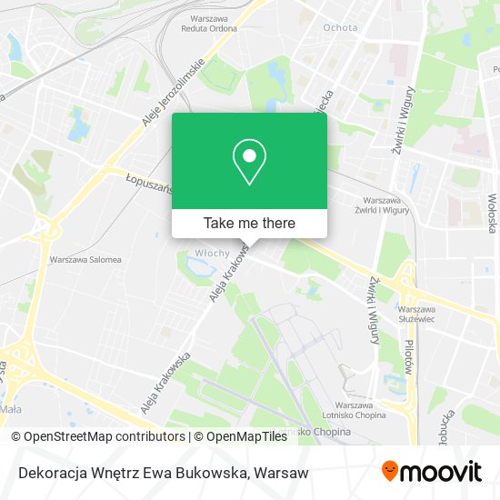 Dekoracja Wnętrz Ewa Bukowska map