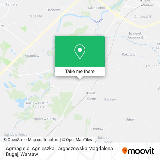 Agmag s.c. Agnieszka Targaszewska Magdalena Bugaj map