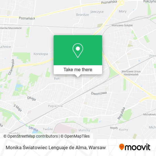 Monika Światowiec Lenguaje de Alma map