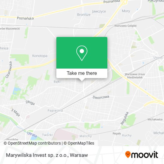 Marywilska Invest sp. z o.o. map