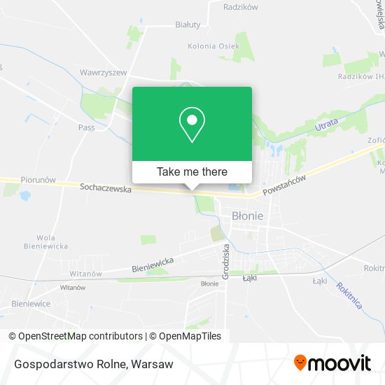 Gospodarstwo Rolne map