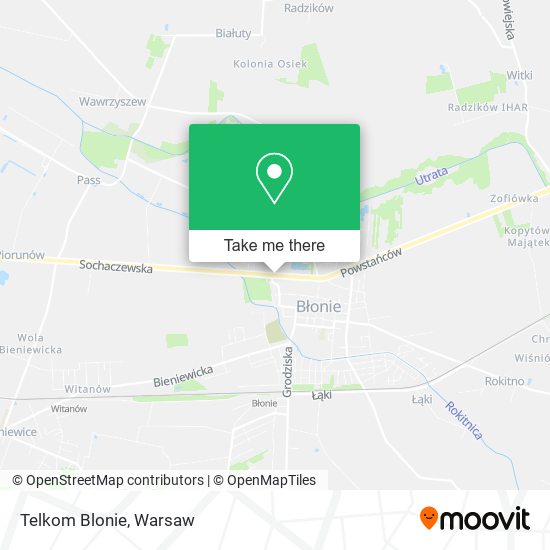 Telkom Blonie map