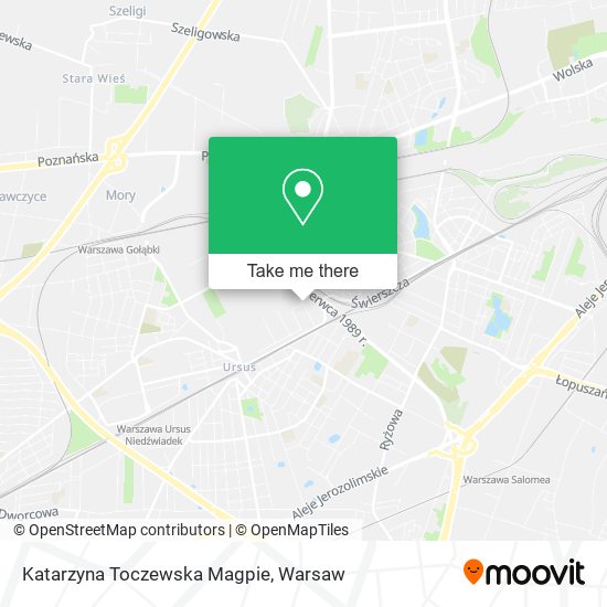 Katarzyna Toczewska Magpie map