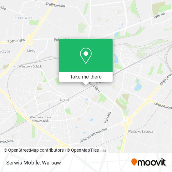 Serwis Mobile map