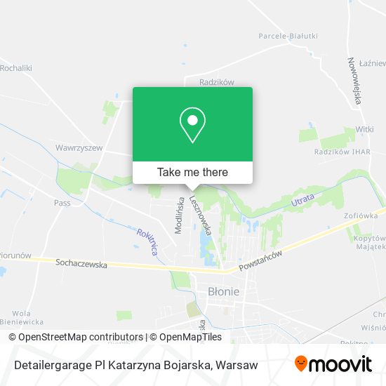 Detailergarage Pl Katarzyna Bojarska map