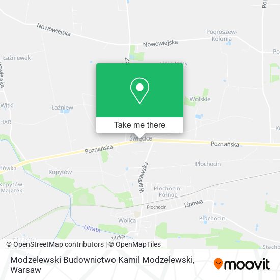 Modzelewski Budownictwo Kamil Modzelewski map