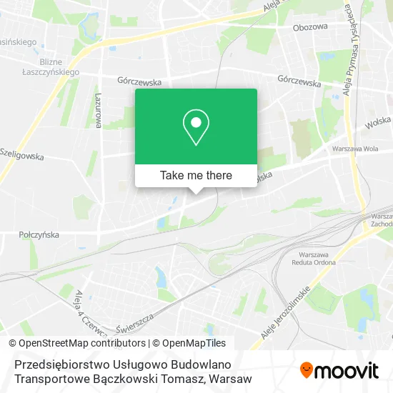 Przedsiębiorstwo Usługowo Budowlano Transportowe Bączkowski Tomasz map