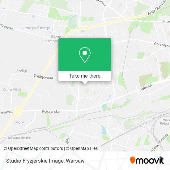 Studio Fryzjerskie Image map