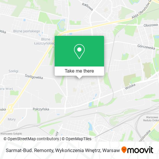 Sarmat-Bud. Remonty, Wykończenia Wnętrz map