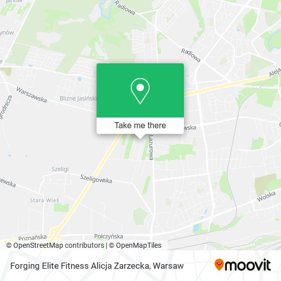 Forging Elite Fitness Alicja Zarzecka map