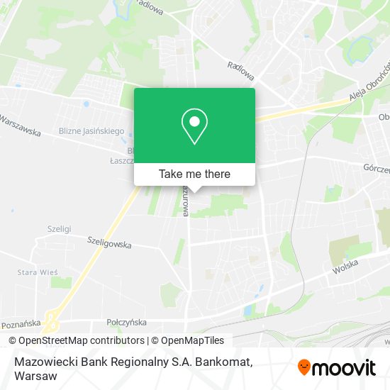 Mazowiecki Bank Regionalny S.A. Bankomat map