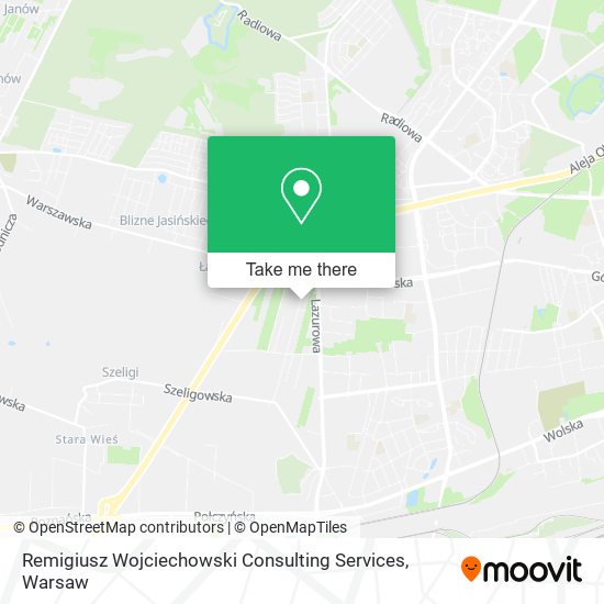 Remigiusz Wojciechowski Consulting Services map