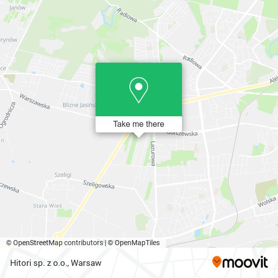 Hitori sp. z o.o. map