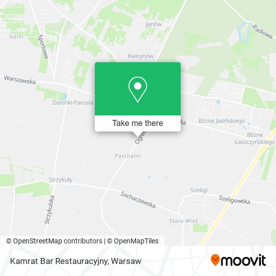 Kamrat Bar Restauracyjny map