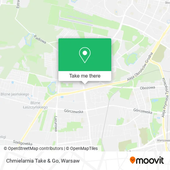 Карта Chmielarnia Take & Go