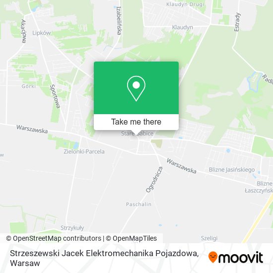 Strzeszewski Jacek Elektromechanika Pojazdowa map