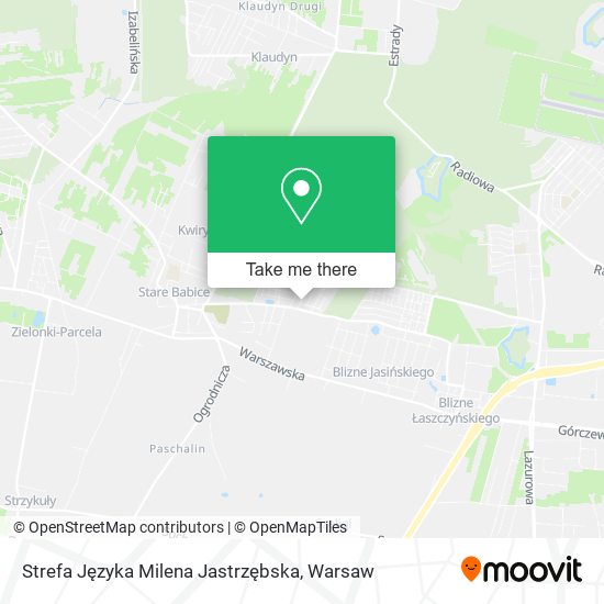 Strefa Języka Milena Jastrzębska map