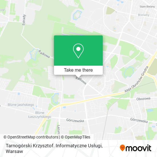 Tarnogórski Krzysztof. Informatyczne Usługi map