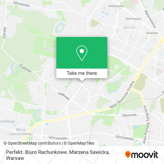 Perfekt. Biuro Rachunkowe. Marzena Sawicka map