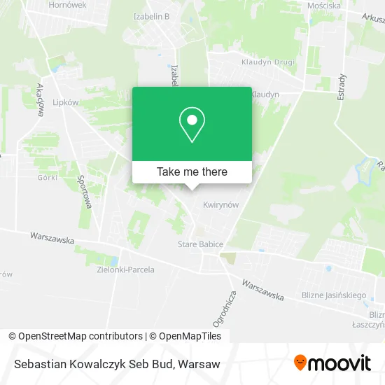 Sebastian Kowalczyk Seb Bud map