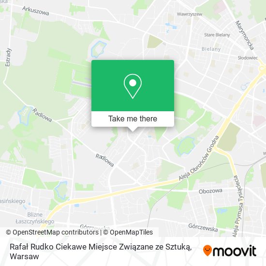 Rafał Rudko Ciekawe Miejsce Związane ze Sztuką map